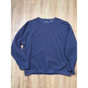 Mens Vintage Navy Blue Size XL Bolle Golf pullover Crewneck Sweatshirt